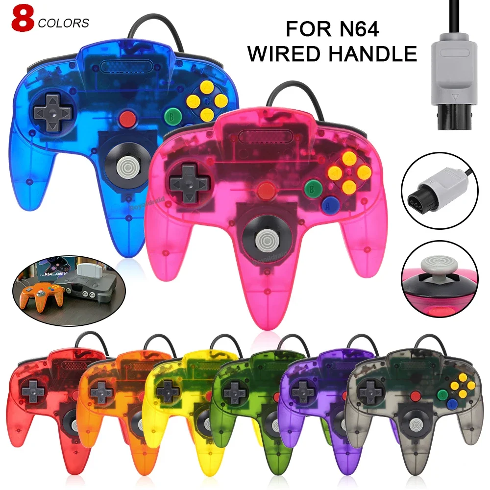 NEW Wired Gamepad for N64 Cons - Retro Gaming Joystick บทวิจารณ์และราคา