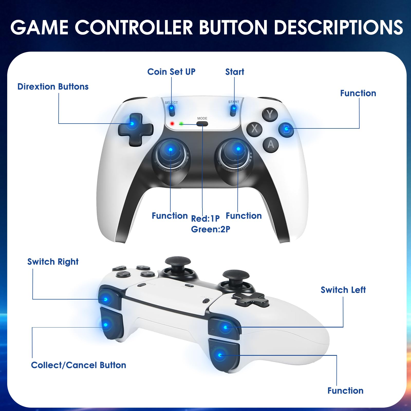 M15 Retro Video Game Console 2 - Retro Gaming Joystick บทวิจารณ์และราคา
